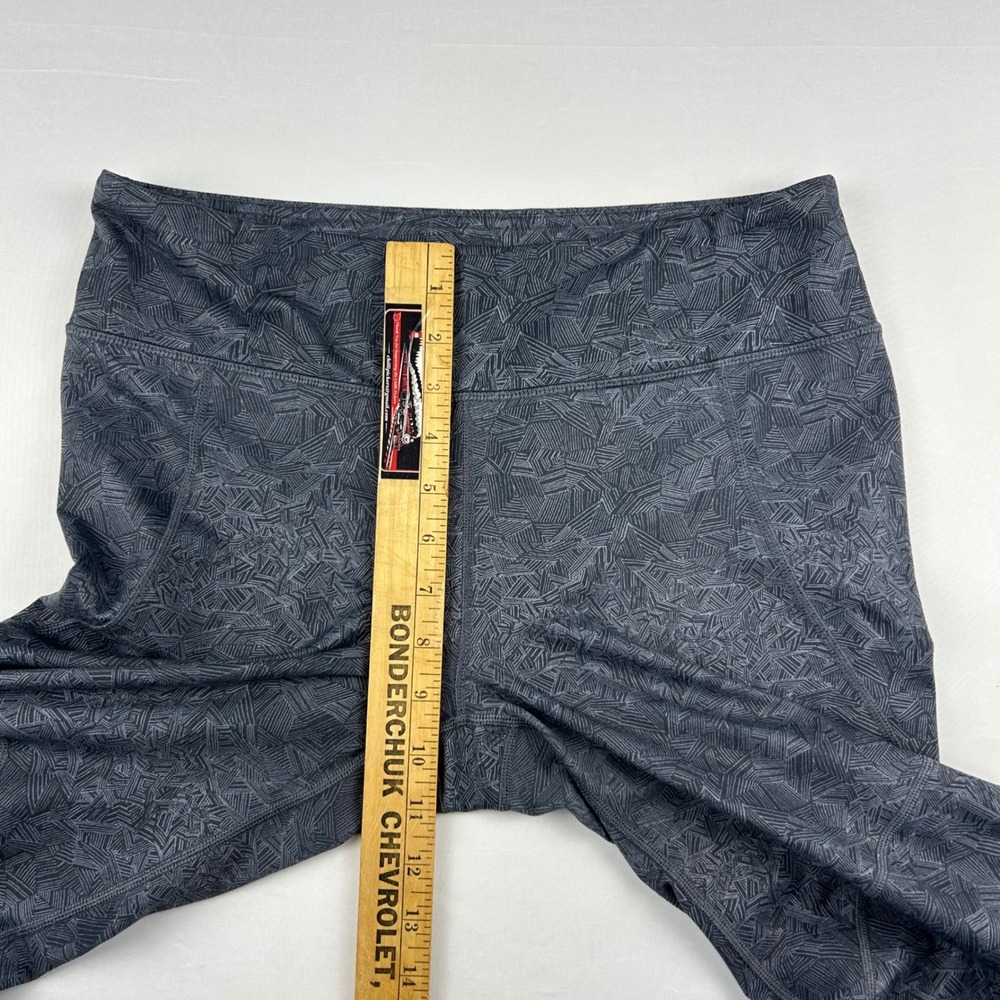 Patagonia Centered Tights Gray Geometric Print Leggings Women's Large - Picture 11 of 12